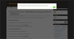 Desktop Screenshot of exchangeblog.pl