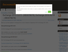 Tablet Screenshot of exchangeblog.pl